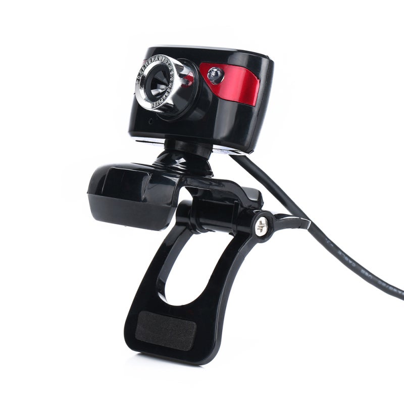 Webcam: 12.0M Pixels True Color Images - Built-in Sound Absorption Microphone, 30 Degrees Rotatable, Optical Lens for Video Chat - Image 3