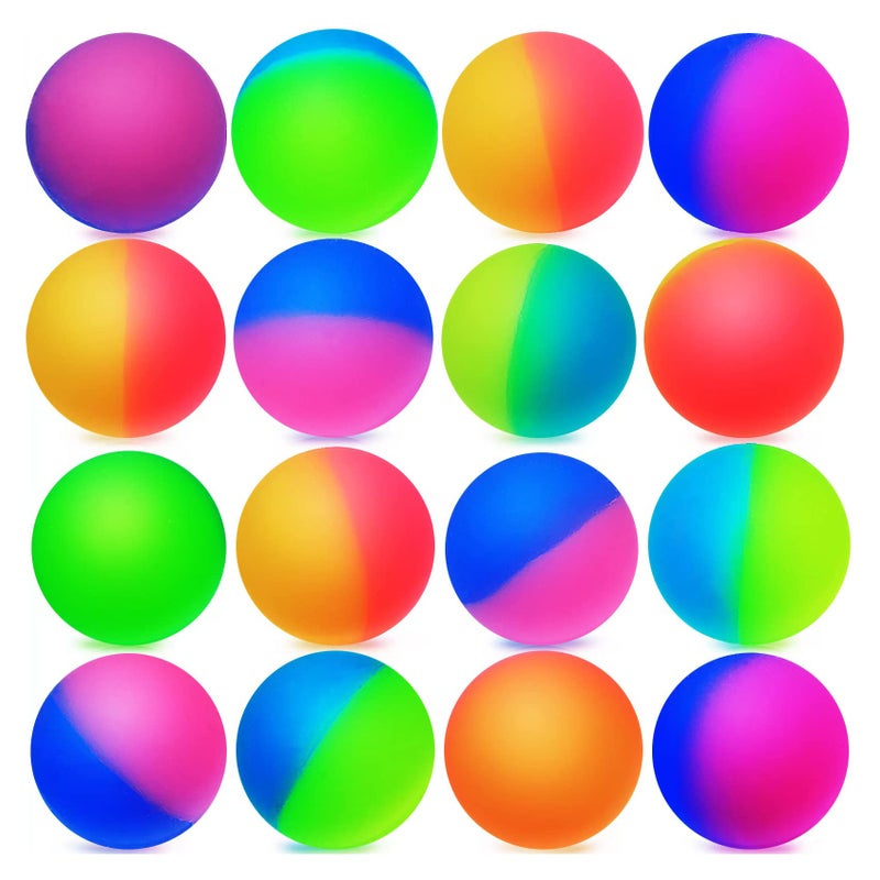 Oleitodh 30 Pcs Jumbo Super Bouncy Balls 235 Inch Rubber Bouncing Balls Bulk Kids ICY Large Hi Bounce Balls Assorted Colorful High Bouncing Ball for Boys Gilrs Birthday Party Favors Carnival Prizes - Image 4