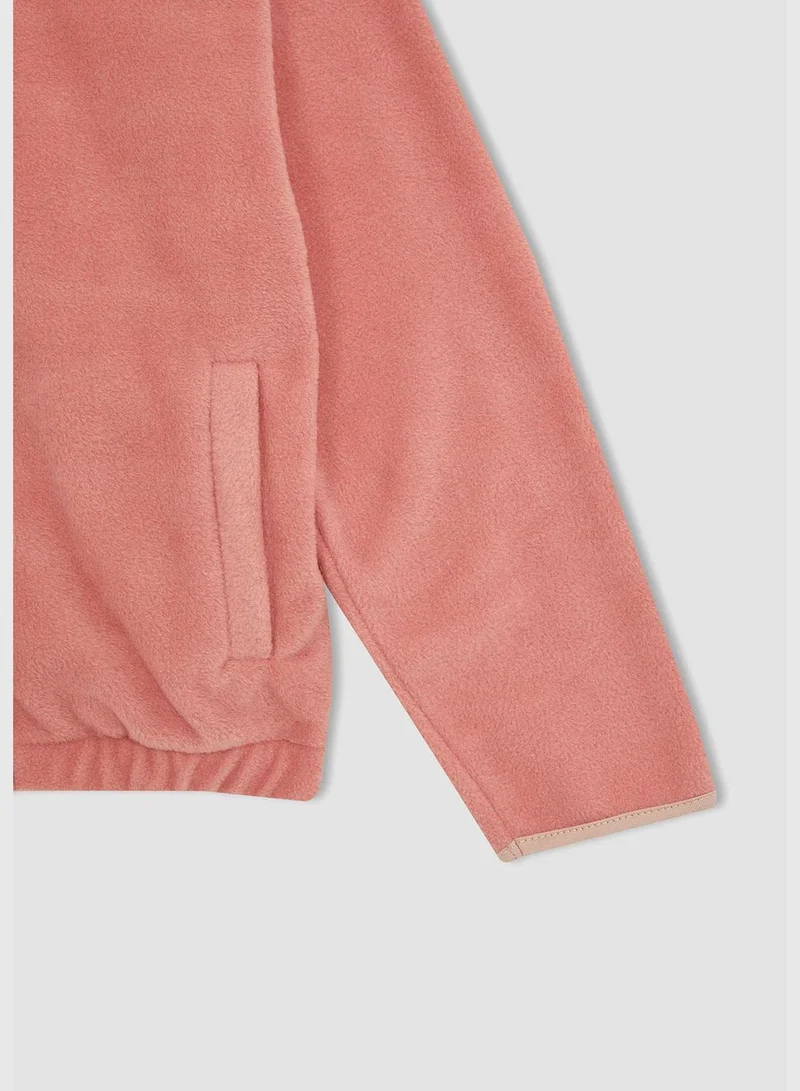 DeFacto Regular Fit Turtleneck Long Sleeve Sweatshirt