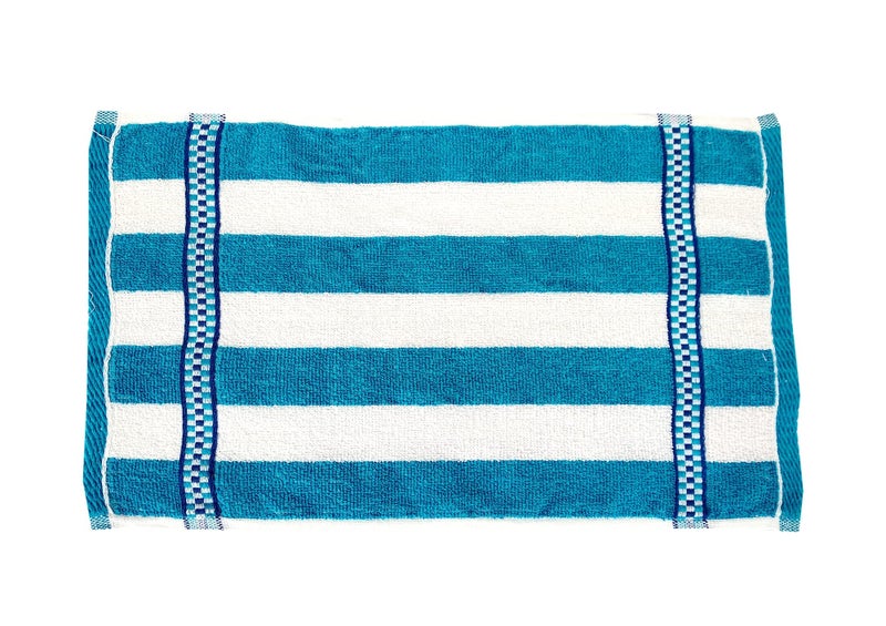 Space Fly High Absrobent Cotton Cabana Striped Hand Towels For Kitchen And Bathroom Size: 11X 17 inch (Multi Color_Set of 10) - Image 5