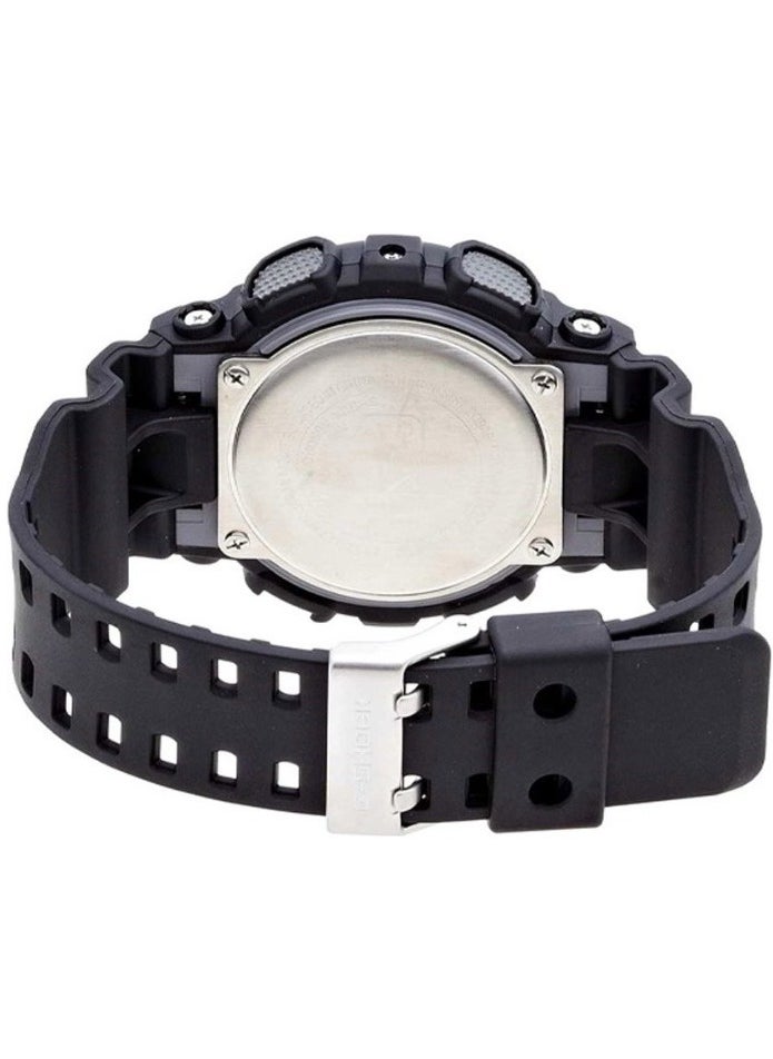 CASIO - G-Shock Black Men's Watch Fashion Analog Digital Quartz Watch GA-110 - Image 1