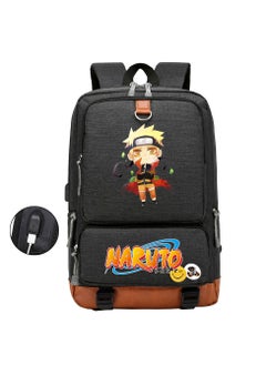 Naruto Teenage Students Men And Women Printed Casual Travel Backpack 