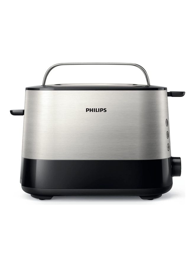 Philips Viva Collection Toaster Hd2637/91-Black 1000 W HD2637 Silver - Image 4