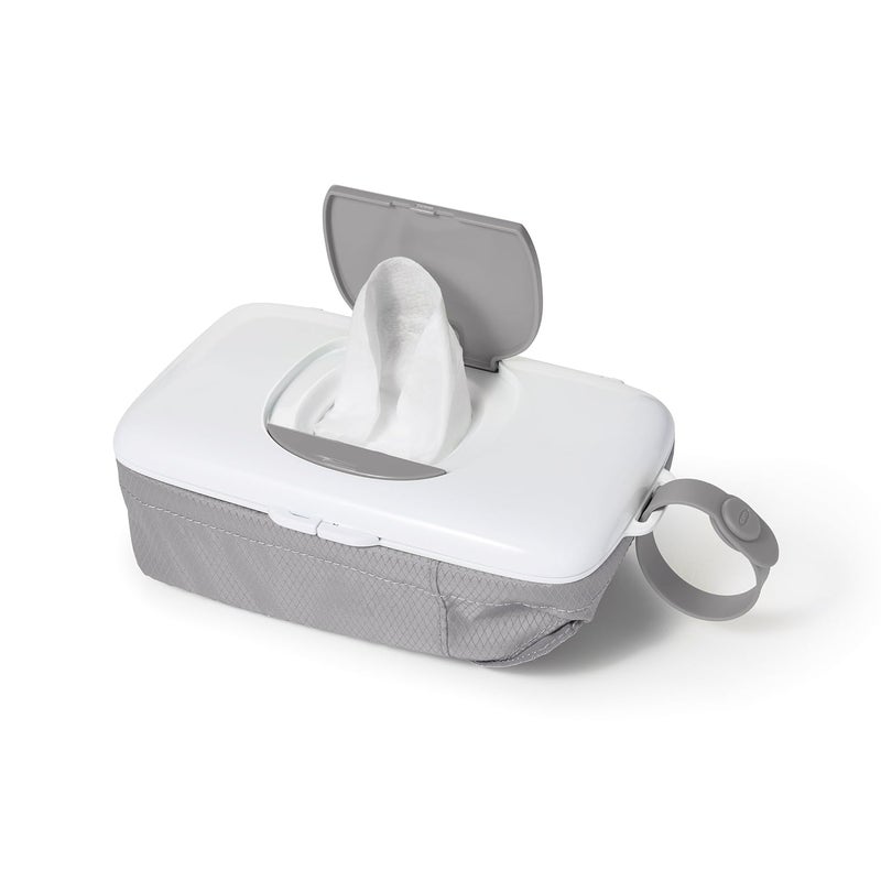 OXO OXO Tot OnTheGo Wipes Dispenser with Diaper Pouch Gray - Image 2