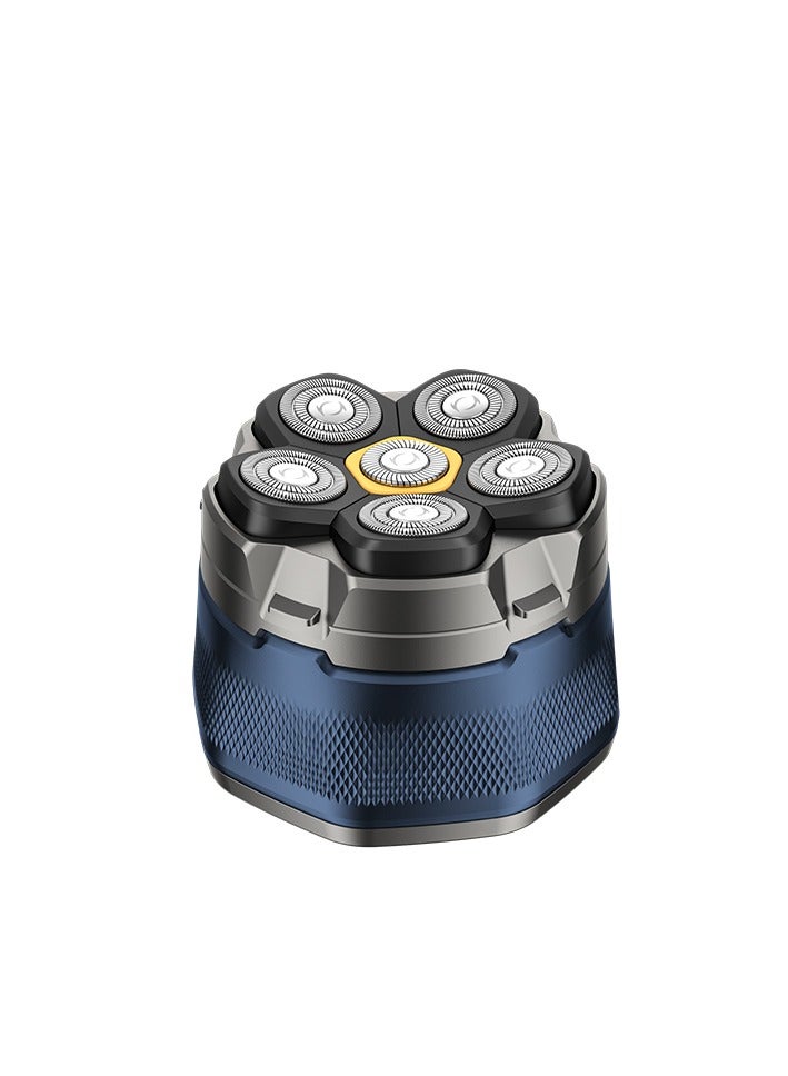 Luttec 6-head three-dimensional floating, full-body washing, magnetic suction blade, LED display, Type-c convenient charging, with the use of charging travel worry-free