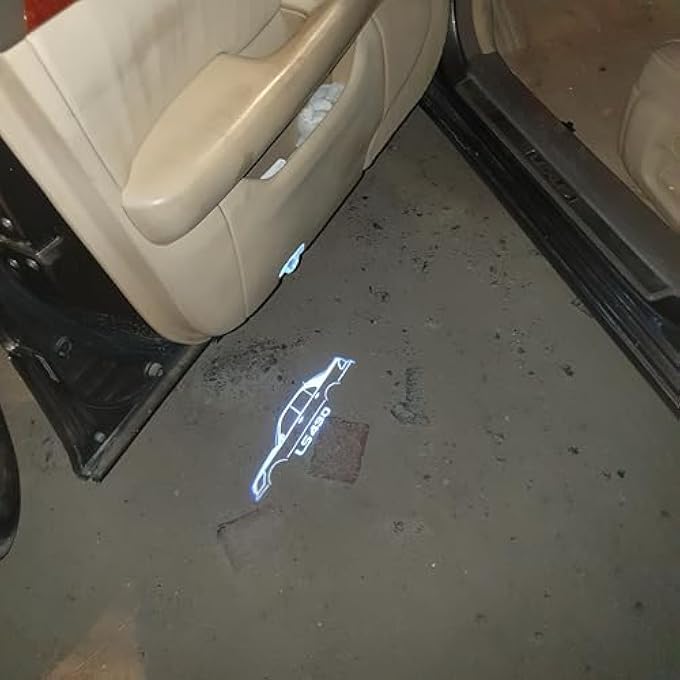 Vierex Door Logo Light For Lexus Ls430 Accessories  Super Bright Plug And Play Compatible With Special Design Shadow Light - Image 2