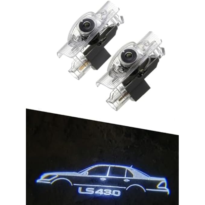 Vierex Door Logo Light For Lexus Ls430 Accessories  Super Bright Plug And Play Compatible With Special Design Shadow Light - Image 1