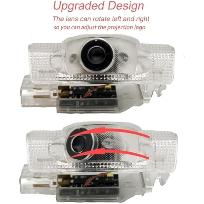 Vierex Door Logo Light For Lexus Ls430 Accessories  Super Bright Plug And Play Compatible With Special Design Shadow Light - Image 4