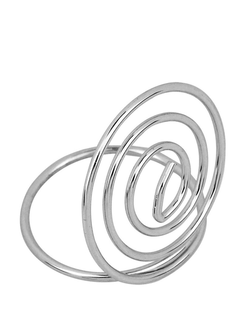 Place Card Holder for Pictures Paper Note Clip (20 Pieces)- Silver - Image 5