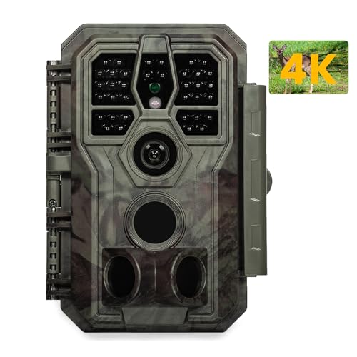 GardePro A50 Trail Camera, 4K 64MP, New-Gen Image Technology, Ultra-Low Light Sensitivity Sensor, Night Vision, Motion Activated - Image 1