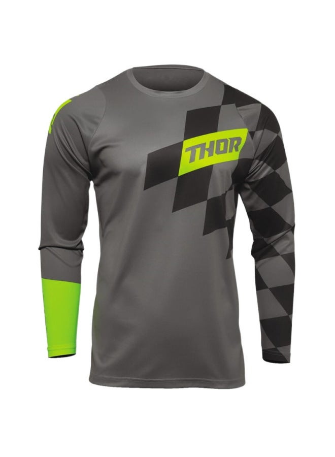 Summer New Thor Downhill Suit Motorcycle Cycling Suit Mountain Road Bike Quick-drying Breathable Long-sleeved T-shirt