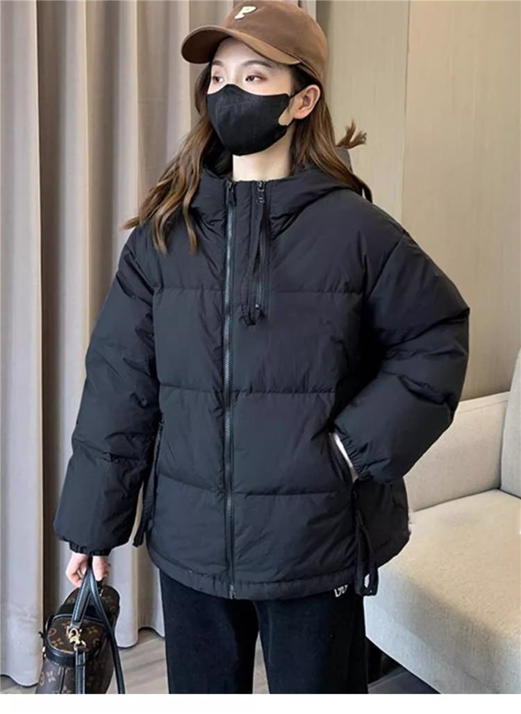 Generic - Petite Warm Duck Down Coat Brown - Image 1