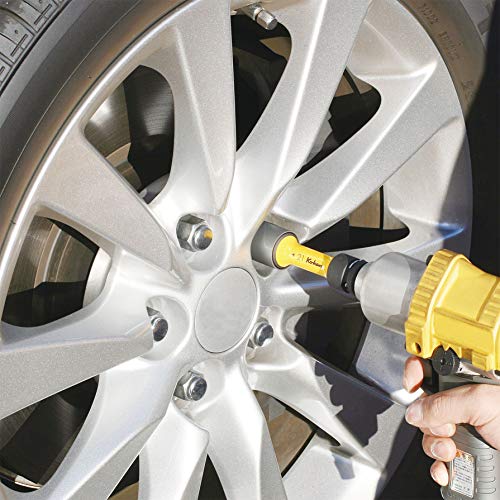 Ko-ken 14201M 1/2 Sq. Dr. Wheel Nut Socket 3 piece Set, 17-21mm, 6 point Thin Wall and Color Coded by Size - Image 3