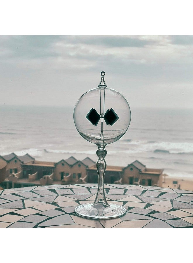 DORAMI Large Transparent Solar Power Crookes Radiometer Sun Light Energy Spinning Vanes Windmill Gift Home - Image 4
