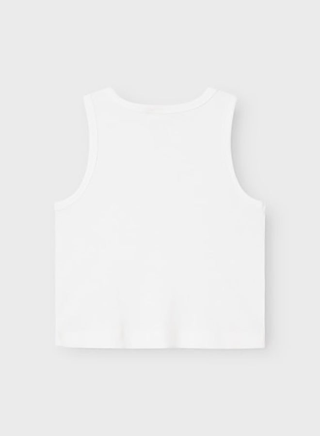 Name It Kids Girls Nakal Sleeveless Short Top - Image 2