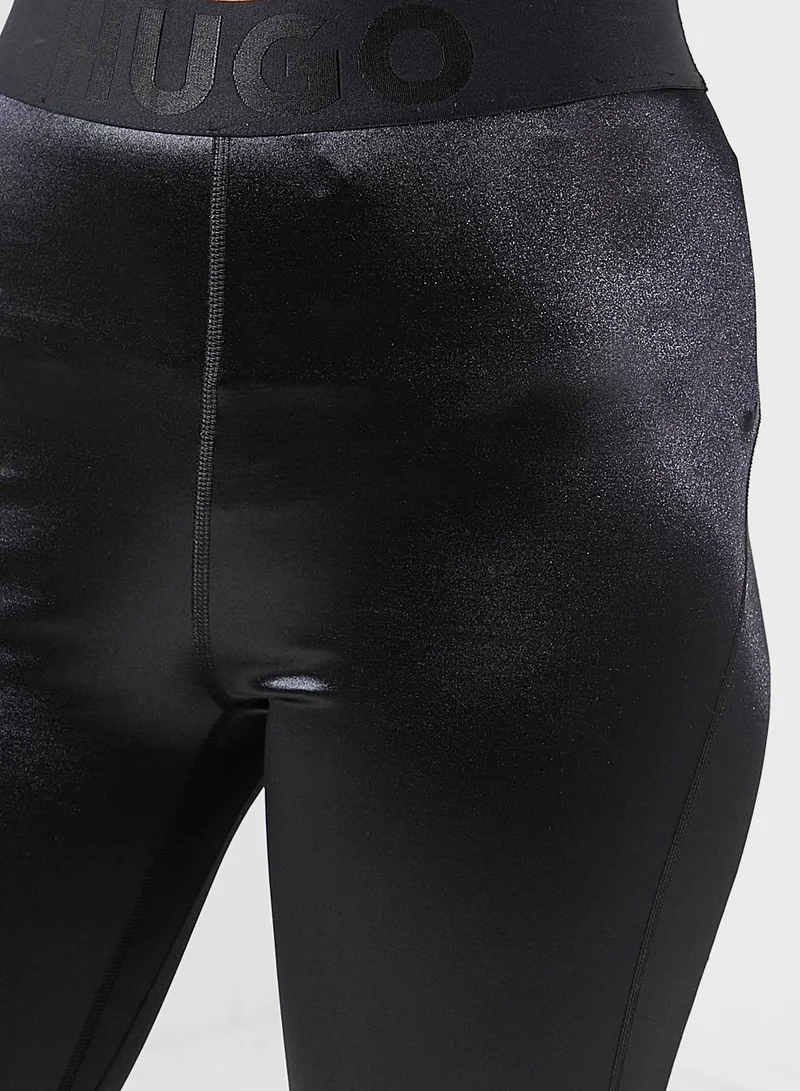 HUGO Logo Waistband Leggings