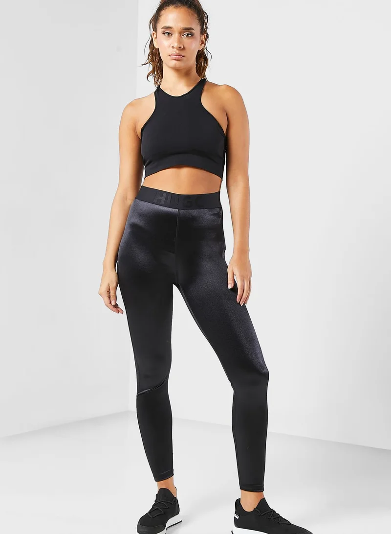 HUGO Logo Waistband Leggings