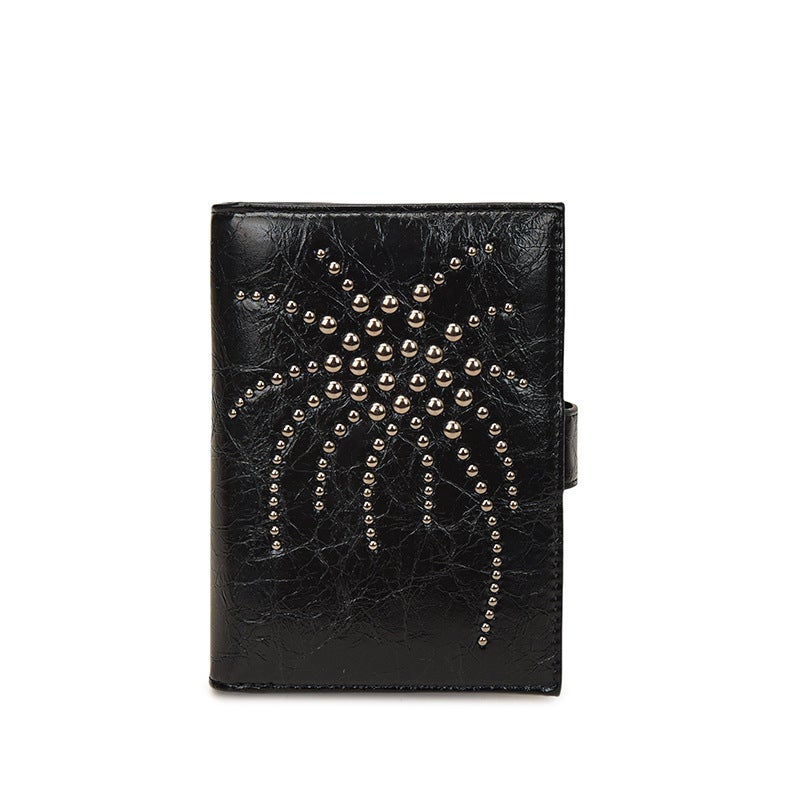 Multifunctional Solid Color PU Leather Wallet, RFID Blocking Design Portable Daily Storage Purse for Cards Cash Coin Business Use - Image 1
