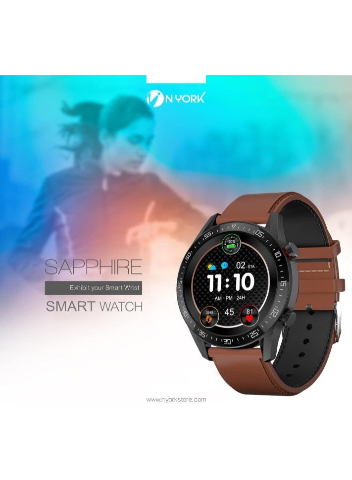 NYORK SW310 Sapphire Smart Watch - Image 5