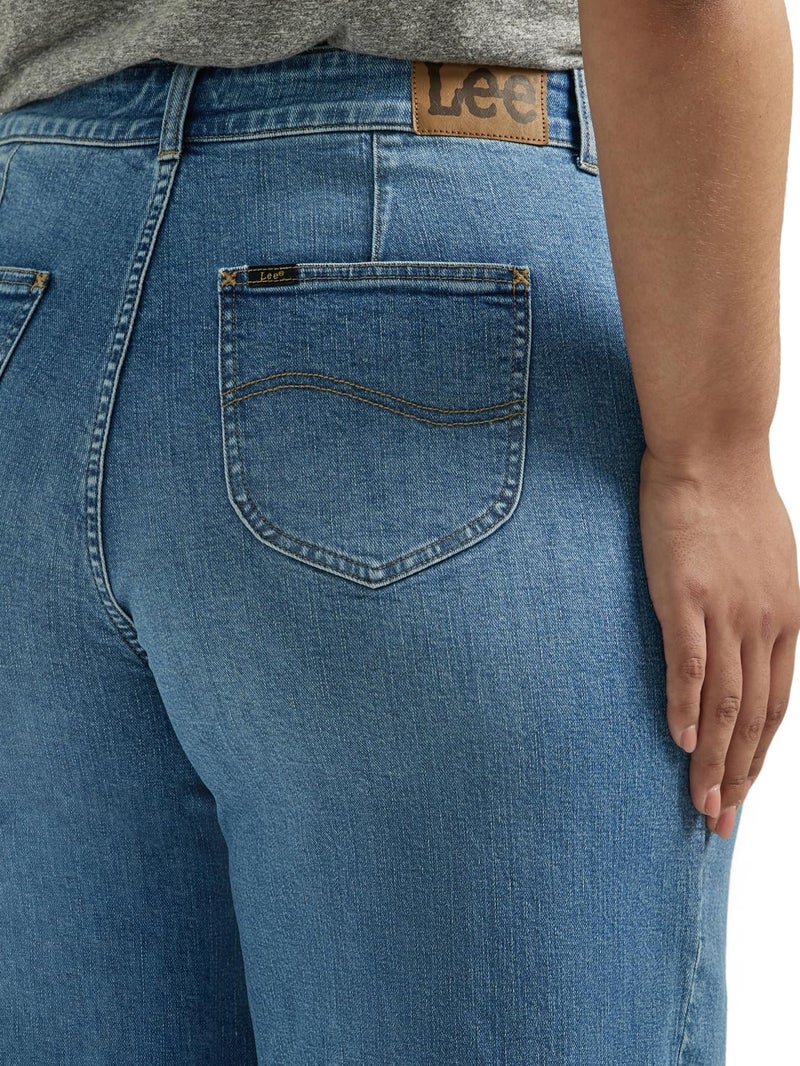 Lee Women's Legendary High Rise Trouser Jean Elevated Retro 8 - Image 3