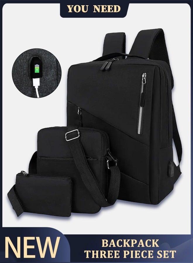 Laptop Backpack-Fits 15.6 Inch Laptop Travel Computer Bag,Business Anti Theft Backpack With Usb Charging Port  - Image 1