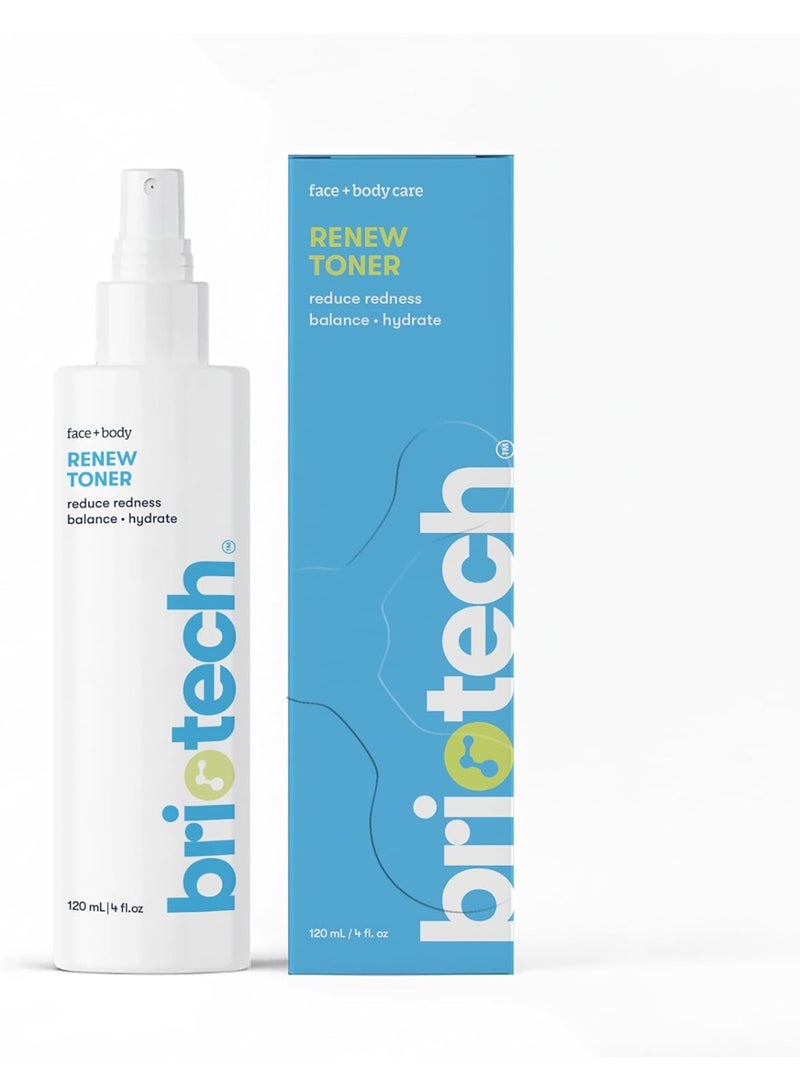 BRIOTECH Renew Toner, Hypochlorous Acid Spray, Minimize Appearance of Blemishes, Soothing Facial Mist for Sensitive Skin, Calm Redness & Bumps, Vegan, 4 fl oz - Image 2