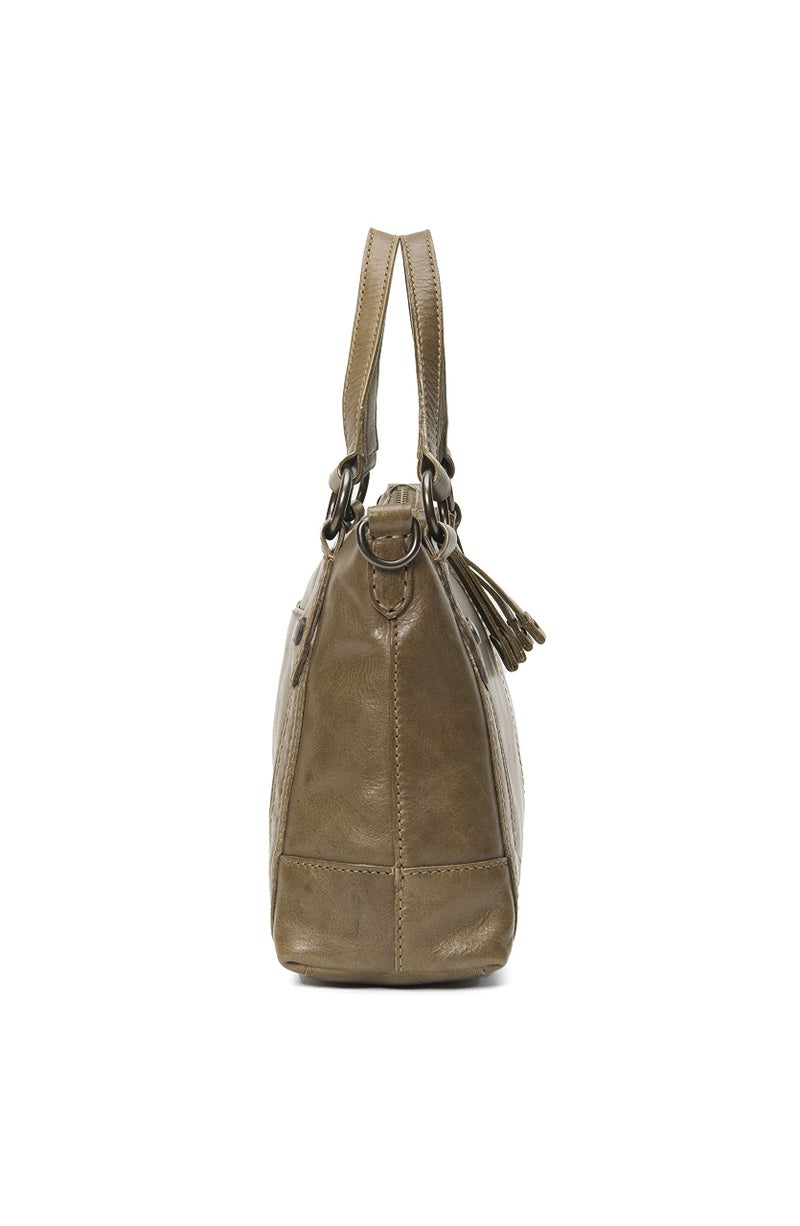 Frye womens Melissa Medium Crossbody, Khaki, One Size US - Image 3