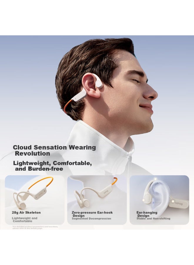 Sanag Saina B33s Bone Conduction Bluetooth Headphones, Wireless Professional Sports Running Cycling Outdoor Open-style Swimming Headphones, Ip68 Waterproof And Sweat-resistant, 32gb Storage - Image 4