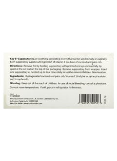 Carlson Carlson, Key-E Suppositories, 12 Inserts  - Image 2