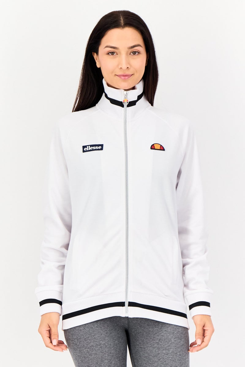 Ellesse Women Sportswear Fit Long Sleeve Outdoor Jackets, White - Image 1