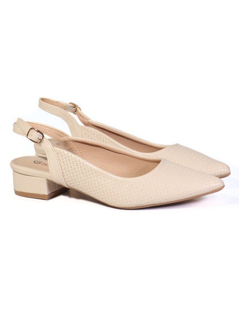 SD Felano Women's Kitten Heels - Premium Quality High Heels Pumps for Women, Comfortable Slip-On Dress Shoes with Cushioned Insole, Stylish Low Heels for Weddings, and Casual Wear