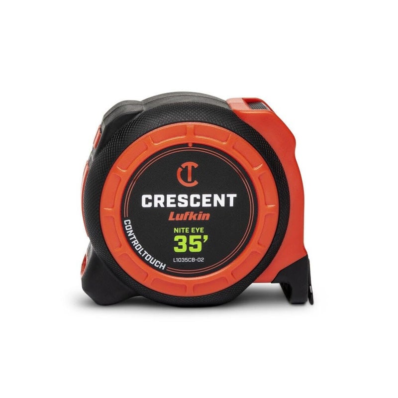 Lufkin Crescent Lufkin 35ft CONTROLTOUCH NITE Eyeâ„¢ Tape Measure | L1035CB-02 - Image 1
