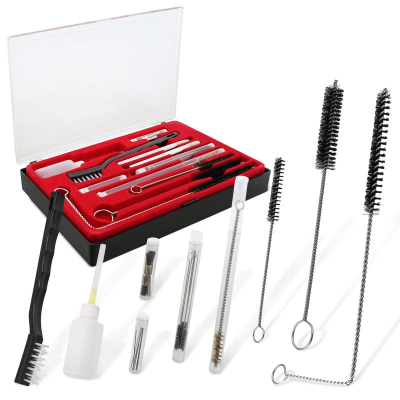 ABN Automotive Spray Paint Gun Cleaning Kit, 22pc - Air Brush Cleaner Supplies, Painting Sprayer Cleaner for Airbrushes - Image 5