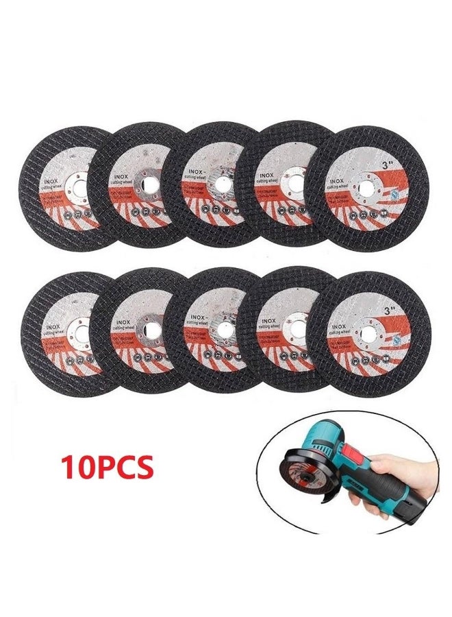10pcs Mini Cutting disc Circular Resin Grinding Wheel 75mm For Angle Grinder 