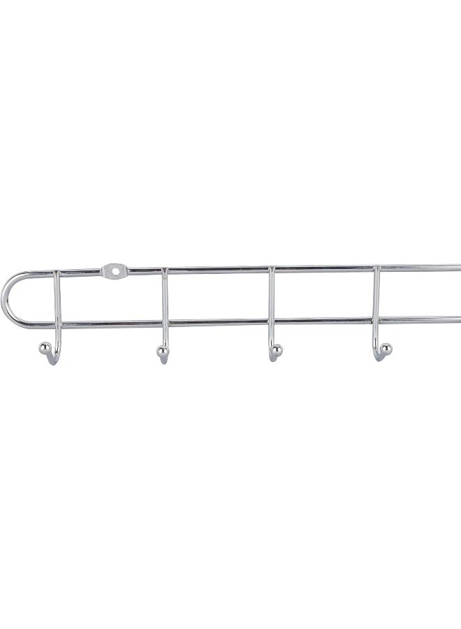 DELCASA Delcasa DC3039 Metal 10 Hooks Wall Hanger, Silver - Image 2