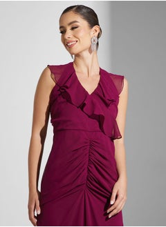 Virgos Lounge Ruffle Detail Dress  - Image 3