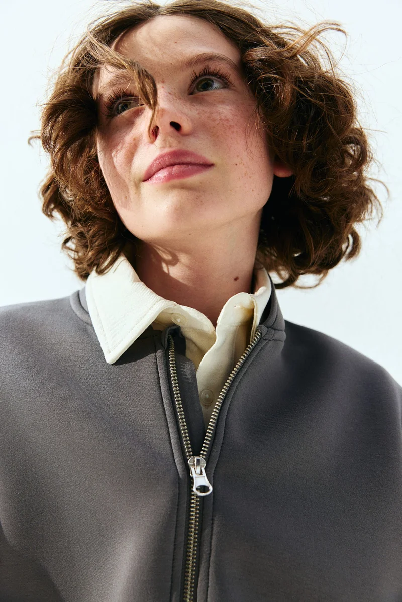 اتش اند ام جاكيت بومر من نسيج سكوبا