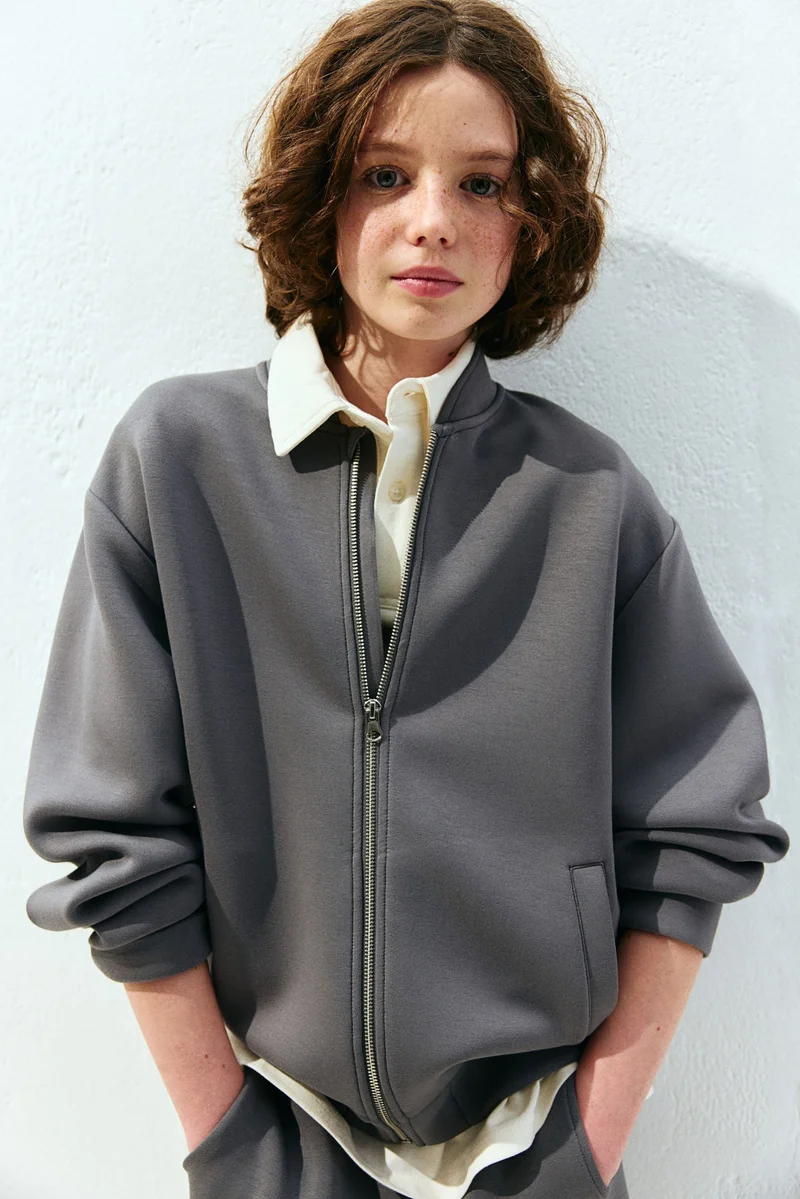 اتش اند ام جاكيت بومر من نسيج سكوبا