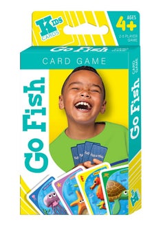 Ja-Ru JA-RU Go Fish Card Game (1 Pack) Size 4.7"x 3" Colorful Family Card Games for Kids and Adults. Indoor Recess Toys. Classic Board Games. Stocking Stuffers. GoFish-3604-1s  - Image 1