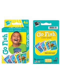 Ja-Ru JA-RU Go Fish Card Game (1 Pack) Size 4.7"x 3" Colorful Family Card Games for Kids and Adults. Indoor Recess Toys. Classic Board Games. Stocking Stuffers. GoFish-3604-1s  - Image 2