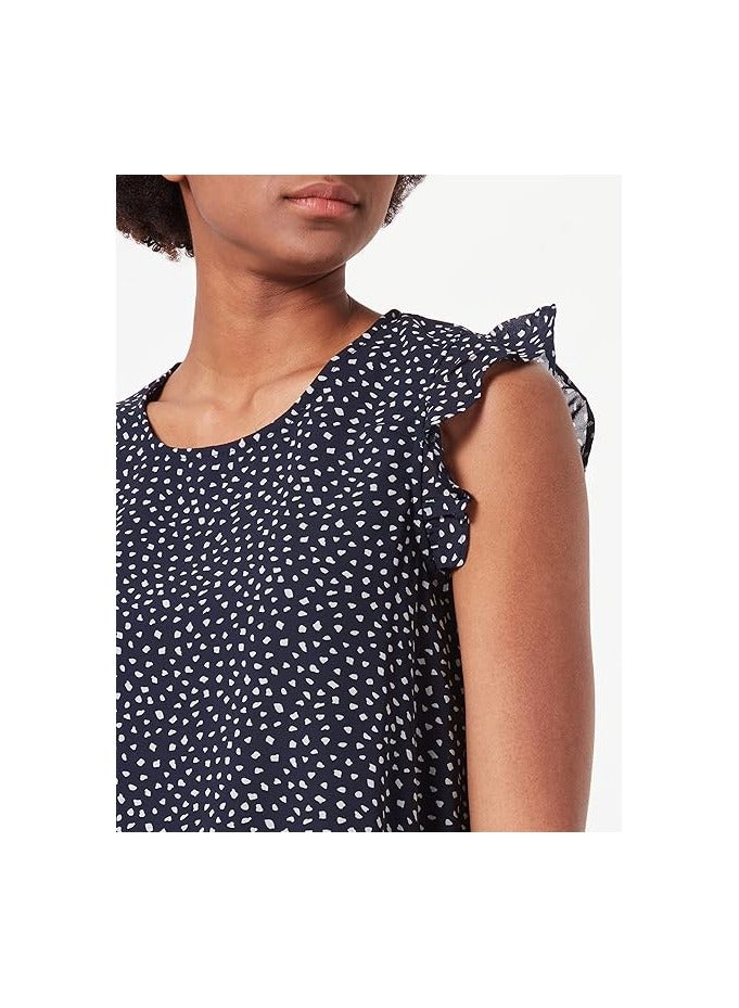 ONLY Women's Ann Star Sleeveless Frill Top - Image 1