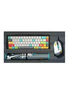 k Gaming 3 in1Bundle(Gaming Keyboard with Blue Switches,Gaming Mouse& Gaming Mousepad) K Gaming  - Image 1