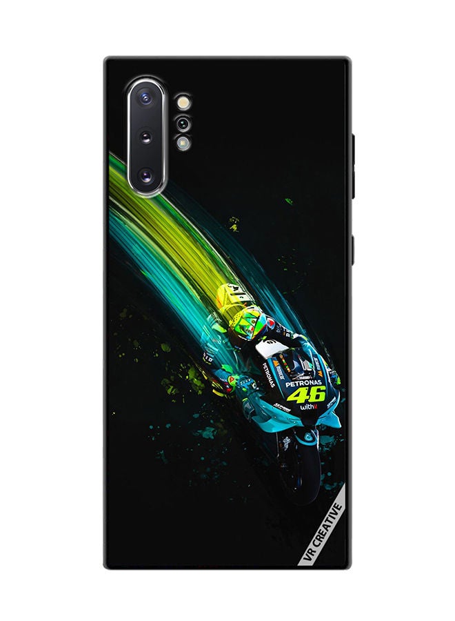 VR CREATIVE Protective Case Cover For Samsung Galaxy Note10 Plus 5G Bike Design Multicolour - Image 1