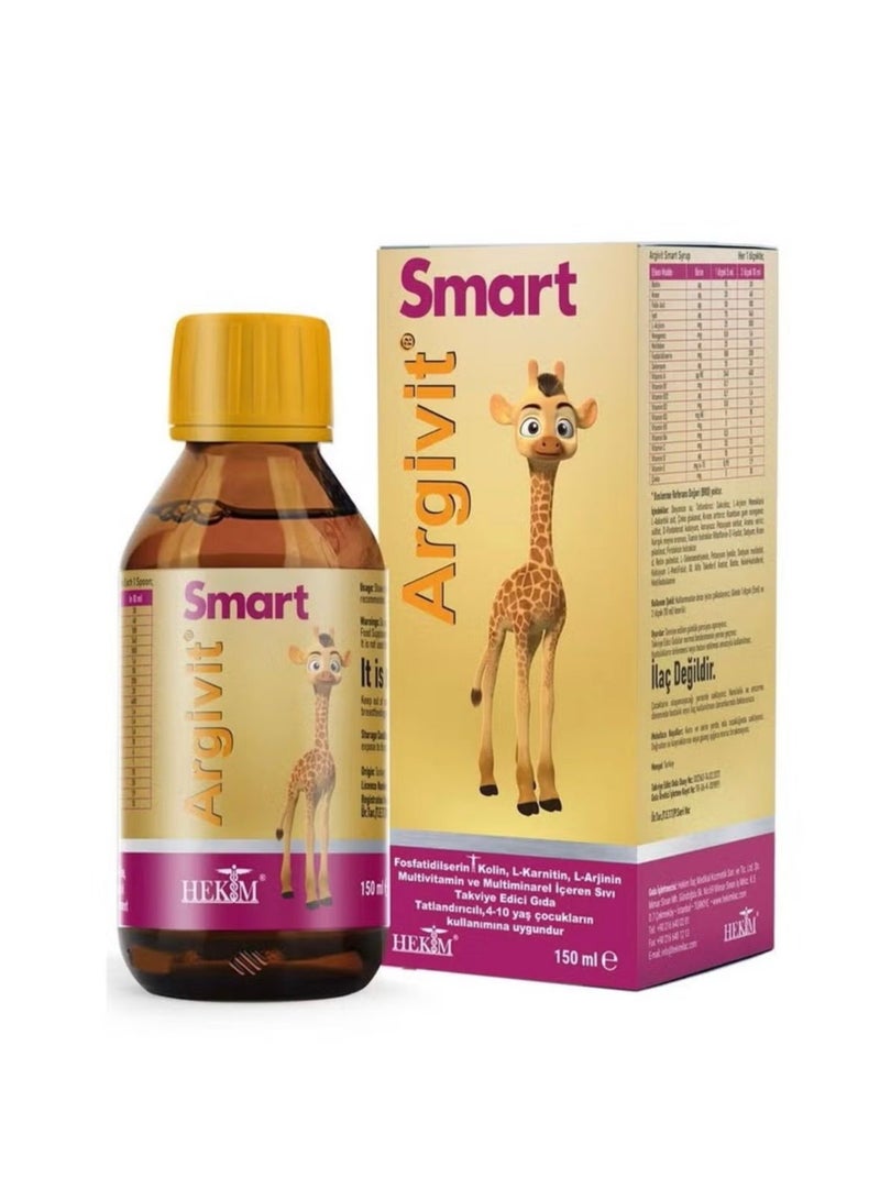 Argivit Smart Syrup 150ml for Growth and Height