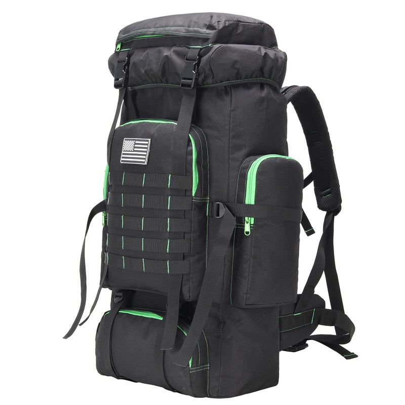 W WINTMING Hiking Backpack for Men 70L/100L Camping Backpack Military Rucksack Molle 3 Days Assault Pack for Climbing - Image 1