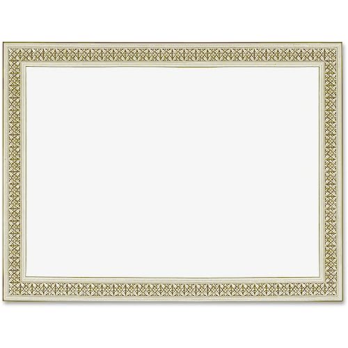 Geographics Royal Consumer Geographics Flourish Premium Certificates (Gold Foil),8.5 x 11", 12/Pack (45492), Each - Image 2