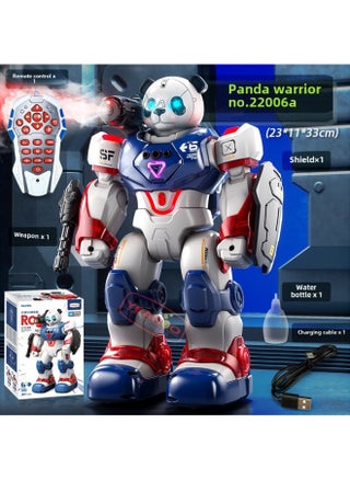 Explosion Remote Control Induction Intelligent Dialogue Interactive Question And Answer Robot Children's Educational Programming Popular Science Toys-Colour:Panda Warrior (chinese Version)-22006 - pzsku/ZDB3C64B15946296629F5Z/45/1746217567/1fca12e9-6263-40bb-bbf4-b4e9936cc791