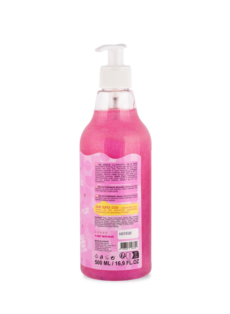 Organic Shop SSG Unicorn Magic. Refreshing Shower Gel. I’M A STAR!, 500 ml - Image 2
