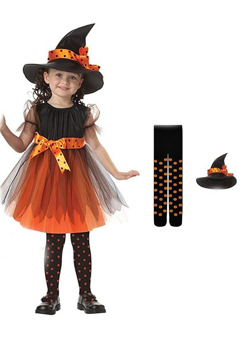 Beauenty Children's Costume Girls Costume Witch Cloak Elf Magic Skirt Children's Cos costume  - Image 1