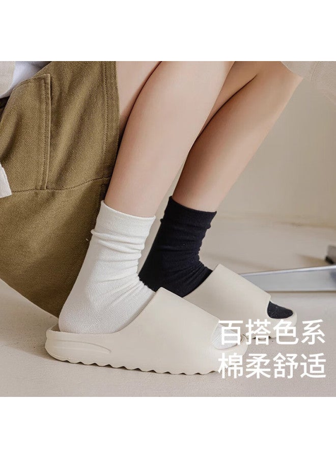 Me Feeling Women's Socks Pure Cotton New Aloe Vera Moisturizing Essential Oil Pile Socks Antibacterial Anti-pilling Seamless Postpartum Socks *5 - Image 2